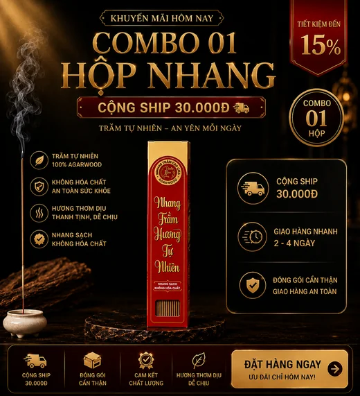 Nhang Trầm 1 Hộp