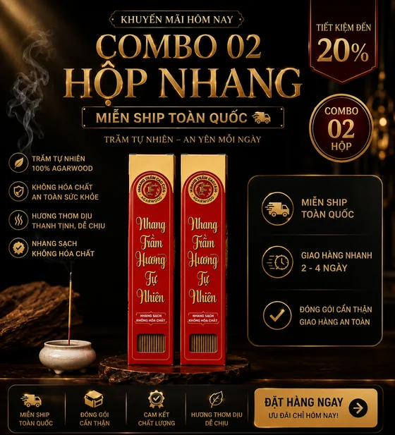 Nhang Trầm 2 Hộp